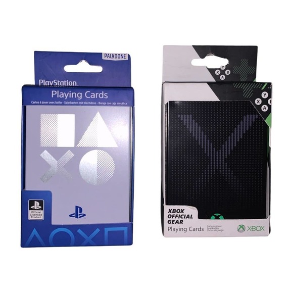 PlayStation PS5 and Xbox Playing Cards in Collectible Tins - Picture 2 of 4
